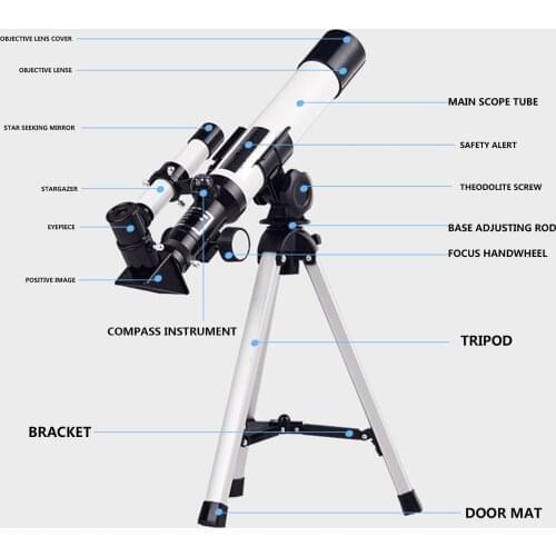 Outdoor Camping телескоп для космоса Hiking Get Started With High Magnification бинокль бпц Use The Astronomical Telescope