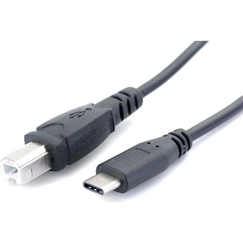 USB-C USB 3.1 Type C Male to USB 2.0 B Type Male Data Cable Cord Phone tablet PC Laptop Printer
