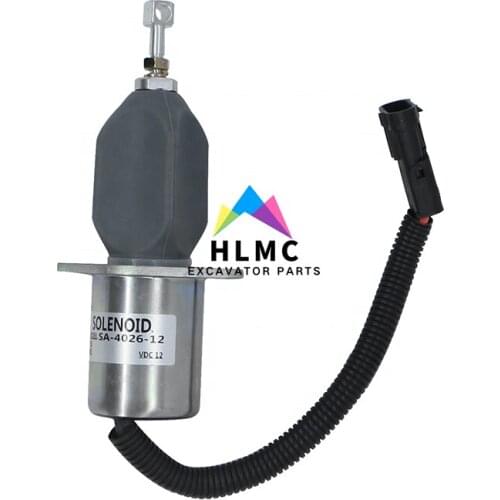 6667993 fuel shut off stop solenoid for Bobcat 743 skid steers