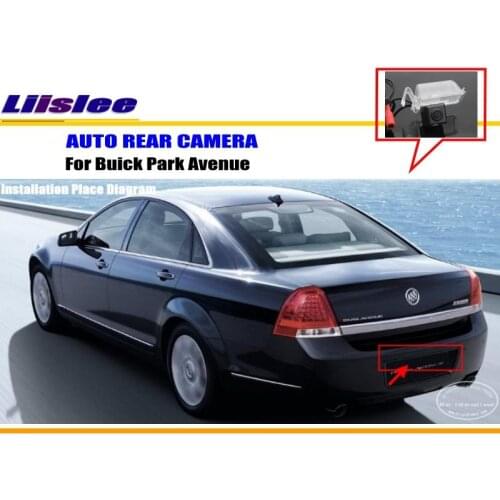 Car Rearview Camera For Buick Park Avenue Reverse Back up Parking NTST PAL License Plate Light CAM