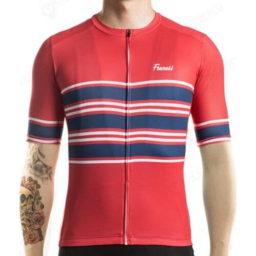 Frenesi 2020 Quick Dry Cycling Jersey Summer Men Bicycle Short Shirt Ropa Bicicleta Maillot Ciclismo Sport Bike Clothes