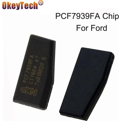 OkeyTech Remote Car Key PCF7939FA Chip For Ford Ecosport Edge F-Series150/250/350/450/550 Auto Transponder Key Replacement Chip