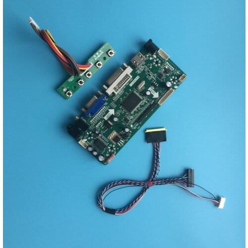 Kit for B140XTN03 1366x768 14.0" Controller Board M.NT68676 40pin VGA+DVI+HDMI LCD LED Panel Screen WLED LVDS