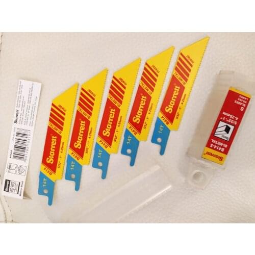 Saw Blade Bi-metal B414-5 Metal and structurals Cut Reciprocating STARRETT. Pack 25 PCS. USA