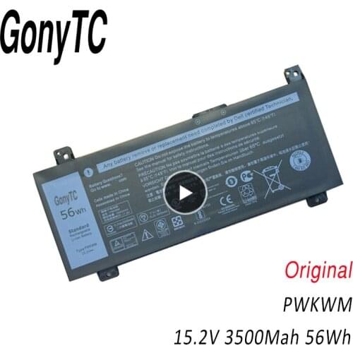 PWKWM New Laptop Battery For DELL Inspiron 14 7000 Inspiron 14 7466 7467 P78G 15.2V 56WH