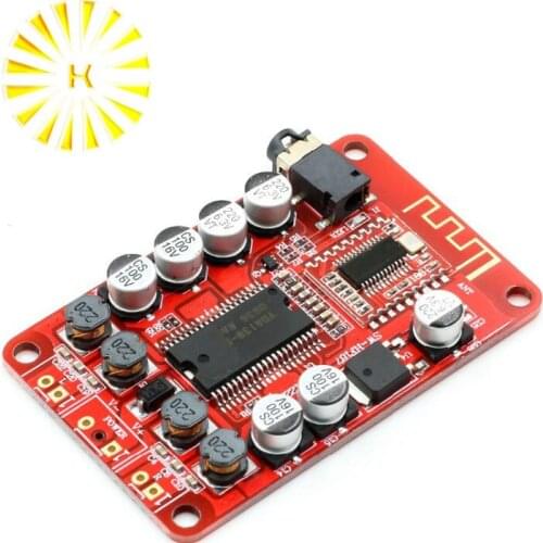 New YDA138 Bluetooth Digital 3.5mm Audio Class D Stereo 2 channel Power amplifier