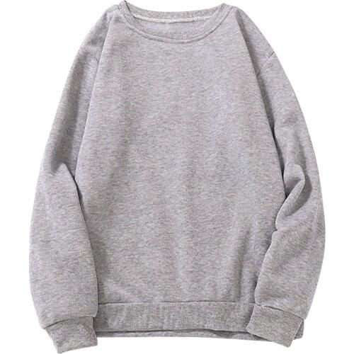 Solid Color Long Sleeve Oversized Hoodie 2021 New Women Sweatshirt Ladies Streetwear Slouch Pullover Jumper Tops