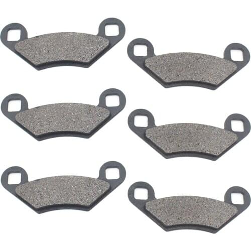 6x Front Brake Pads for POLARIS SPORTSMAN 570 EFI 2014-2017 Shoes Kits Replacement Replace