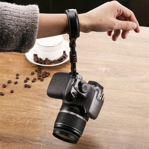 PU Leather Strap Camera Hand Grip Wrist Strap For Samsung NX3300 NX3000 NX1000 NX2000 WB110 NX300 NX500 NX200 NX300M WB2100