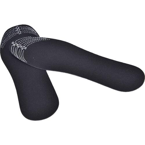 1 Pair Black Adjustable Scalable Insoles Cushion Foot Inserts Shoe Pads Insoles Man Bamboo Charcoal Deodorant
