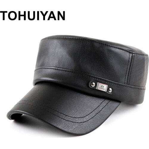 Men's Leather Hats TOHUIYAN China