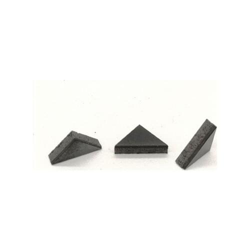 PCD triangle Super hard blade PCD cutting blade numerical control cutting blade PCD compound piece can cut weldable triangle