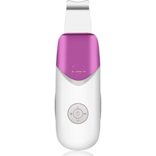 Home Use Rechargeable Ultrasonic Galvanic Ion Skin Cleaning Skin Scrubber Peeling Facial Cleaner Massager Face Beauty D292