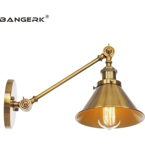 Vintage Wall Lamp Loft Decor LED Edison Retro Iron Wall Lights Sconce Bedroom Balcony Bar Home Industrial Lighting Luminaire