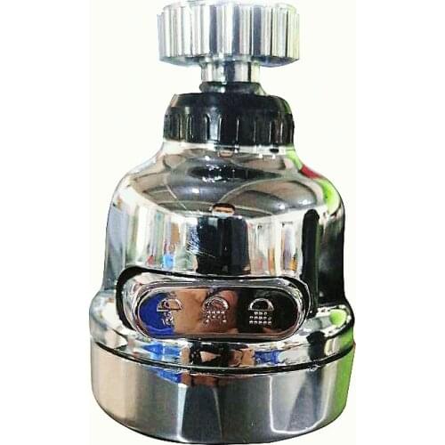 High Quality Rotatable Faucet Sprayer Head Anti Splash Tap Booster Shower Water Saving