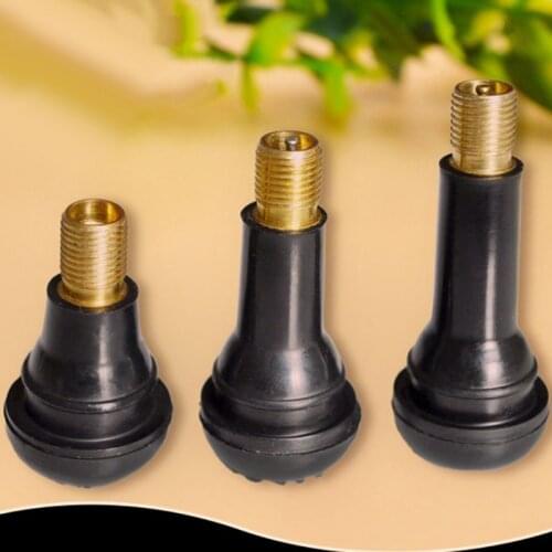 100pcs TR414/TR413/TR412 Rubber Tire Valve Cap Car Truck Tubeless Tyre Valve Stem Cover
