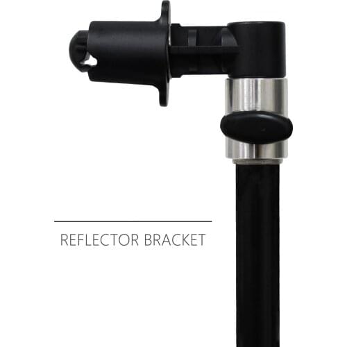 Aluminum Portable Photo Video Studio Photography Background Reflector Softbox Disc Holder Clip for Light Stand 55 x 73mm