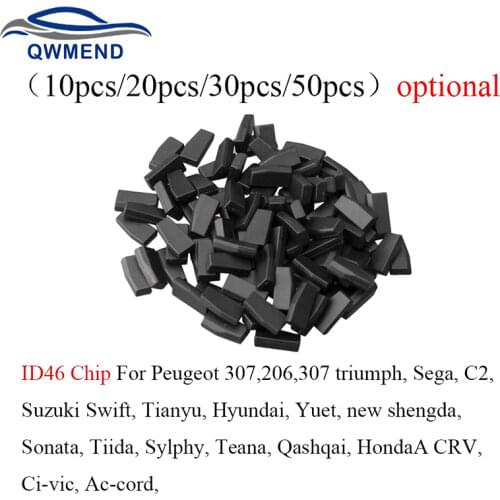 BHKEY 10X 20X 30X 50X Transponder Chip ID46 PCF7936 For Honda Hyundai Kia Mitsubishi Nissan Citroen Peugeot