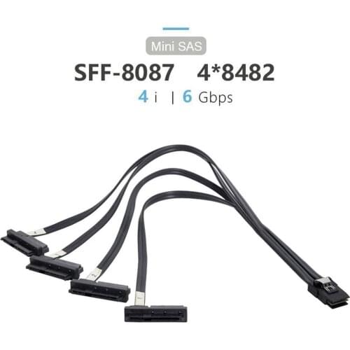 CYSM 4 SFF-8482 Target SAS Hard Disk to Internal 36 Pin Mini SAS SFF-8087 Host