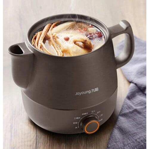 Automatic Electric Medicine Kettle Ceramic Electric Soup Health Perserving Pot 3/4/5L Chinese Style Ceramic Health Pot