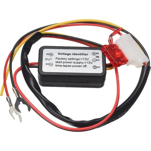For Auto Interior Parts 1pc Car LED Day-time Running Light Controller Relay Harness Dimmer On/Off 12-18V 3A Fog Lamp Wire Mayitr
