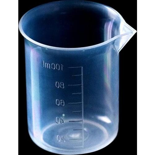 New 100ML Transparent Cup Scale Plastic Measuring Cup Measuring Tools Multifunctional DIY Home Kitchen Baking Tools