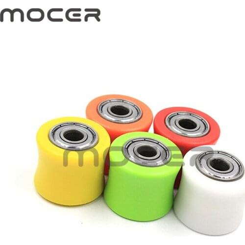 New 8MM Guide Sprockets Bearing Roller Pulley Wheel Tensioner 5 Colors For Pit Dirt Bike Motocross ATV CRF CR XR CNC-106