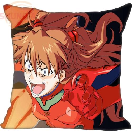New Neon Genesis Pillowcase Wedding Decorative Pillow Case Customize Gift For Pillow Cover 35X35cm,40X40cm(One Sides)