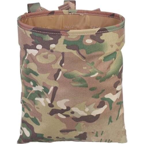 Drop pouch Tactical Sundries Folding Dump Pouch Airsoft Military Magazine Pouch Bag Hunting Multicam Black Pouch P6032