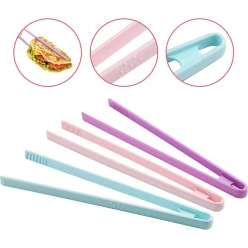 30cm Length Silicone Food Tong Bread Cake Clip Barbecue Accessories Baking Tools