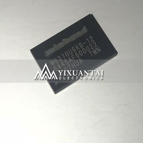 1pcs/lot 5pcs/lot 10pcs/lot Free shipping 100% original W631GU6KB-12 W631GU6KB W631GU WBGA96