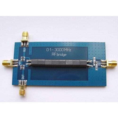 1PC RF SWR Reflection Bridge 0.1-3000 MHZ Antenna Analyzer VHF UHF VSWR return loss