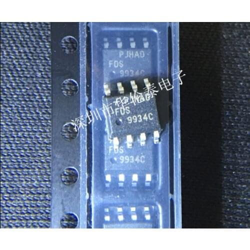 10pcs 20pcs 30pcs FDS9934C 9934 20V -6.5A high current low internal resistance 100% New Original