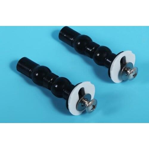2 Pcs Toilet Seat Fixing Screwbolts with Two Expandable Ball Easy to Install