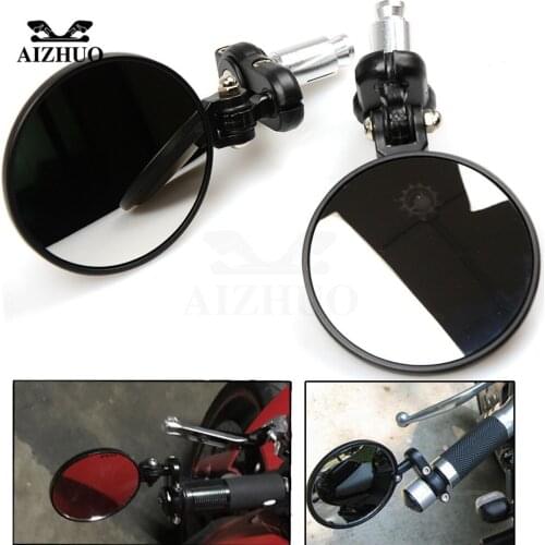 7/8'' 22mm Motorcycle bar End Mirror Rearview side Mirror For BMW K1200R K1200S K1300GT R1200GS R1200R R1200S S1000R S1000RR