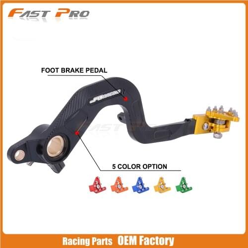 CNC aluminum Rear Foot Brake Pedal For Suzuki DRZ400 2000-2004 DRZ400S 00-17 DRZ400E 00-07 DRZ400SM 2005-2017 DRZ 400 S E SM