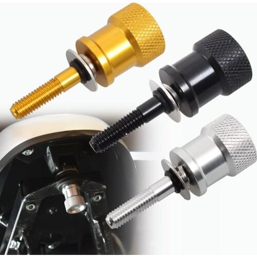 Aluminum Alloy Motorcycle Rear Fender Passenger Seat Bolt Screw Removal Tool-less Quick Release Fits For BMW R NINE T 2014-2020