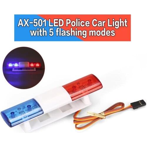 AX-501 Multi-function Ultra Bright LEDLamp/ Light for HSP 1/ 10/ 1 /8 RC TAMIYA CC01 4WD Axial SCX10 Model Car