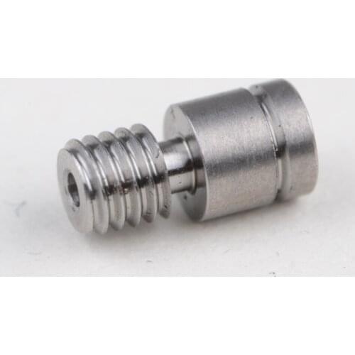 3D printer parts TC4 Titanium alloy CR10 Throat Heat Break For CR-10 Hotend Extruder M6 Thread 1.75mm Filament 3D Printer
