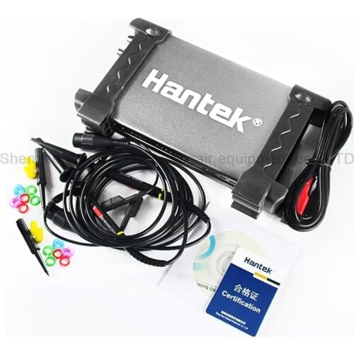 Hantek 6022BE Handheld Portable Laptop PC USB Digital Measurements Storage Virtual Oscilloscope 2 Channels 20Mhz Oscilloscope
