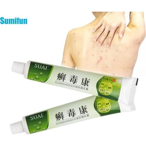 20g Dermatitis Psoriasis Cream Antibacterial Eczematoid Eczema Urticaria Beriberi Ointment Anti-Itch Medical Herbal Plaster