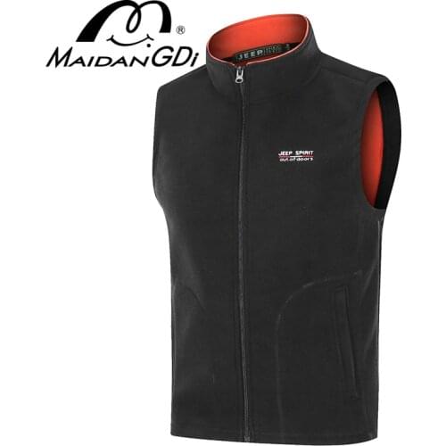 MAIDANGDI Mens Vest Coat Photographer Waistcoat Tool Many Pocket Mesh Work Sleeveless Fleece Warm Jacket Male Brand Quality 5XL
