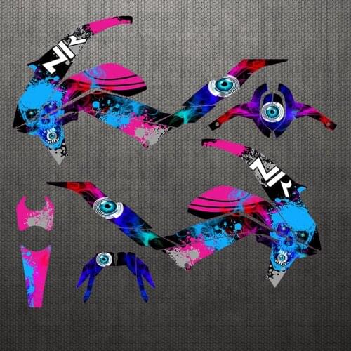 Free customized Numbers Names Motocross NK 250 3M Stickers Decals Graphics kits For CFMOTO NK250 NK400 NK650 250NK 400NK 650NK