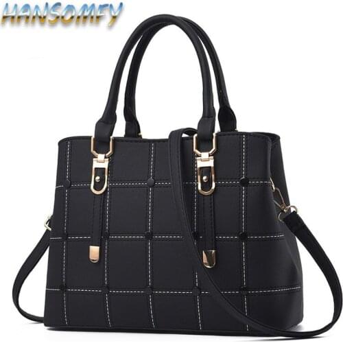 New Womens Handbag for Female PU Leather Women Messenger Bags Designer Woman Bag 2019 Shoulder Bags Tote Bag Sac A Main YY-18