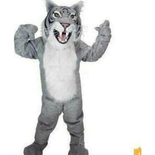New Happy Carnival Mascot Halloween Wildcat Cub Rabbit Cosplay Performance Costume Adult Use Birthday Advertising Parade Set