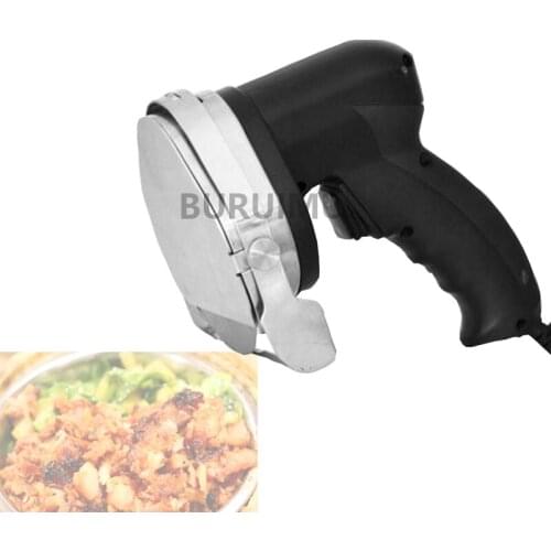 Doner Kebab Slicer Two Blades/Turkish Electrical Roast Meat Knife/Hand-Held Middle East Shawarma Gyros Barbecue Cutter