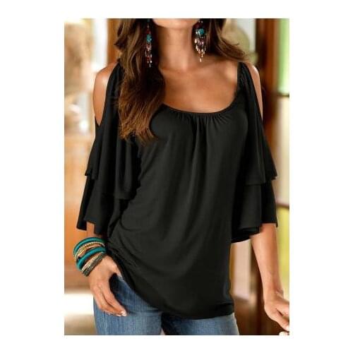 Sexy Off Shoulder Pregnant Women Blouse Shirts Half Sleeve Pregnant T-shirt Tops Maternity Clothing Casual Pregnancy Clothes