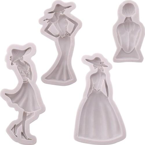 Princess Queen Silicone Cake Mold Soap Mold Cake Decorating Tools Fondant Chocolate Mold DIY Baking Cake Tools