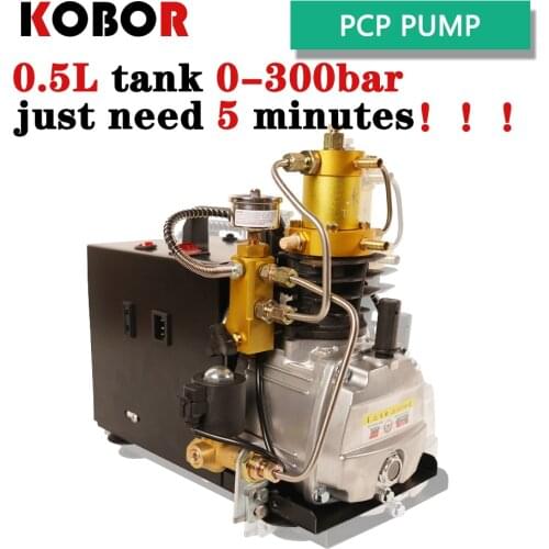 Profession PCP Inflator 300bar 30mpa 4500psi 220V Electric high pressure Air pump Diving breathing scuba air pump