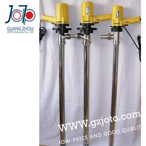 Stainless Steel 316 0.88kw 10m 150L/Min Professional manufacturer lever type oil barrel pump